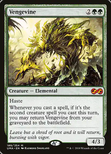 Vengevine - uma Spoiler