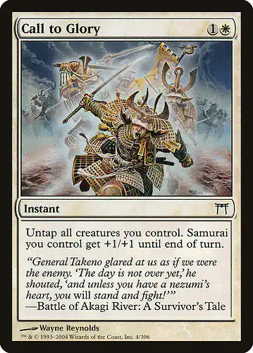 Call to Glory - chk Spoiler