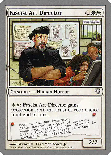 Fascist Art Director - unh Spoiler