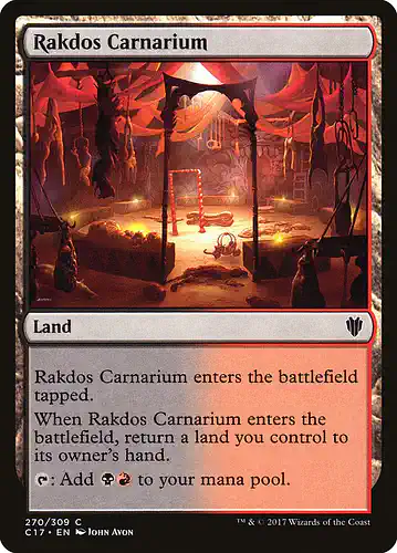 Rakdos Carnarium - c17 Spoiler