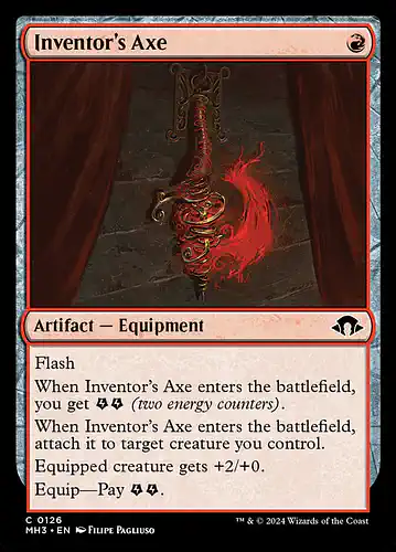 Inventor's Axe - mh3 Spoiler