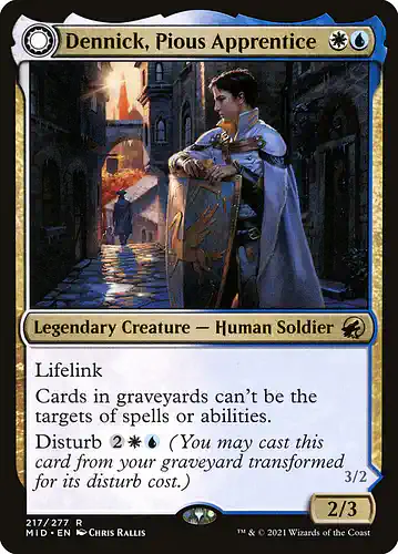 Dennick, Pious Apprentice - mid Spoiler