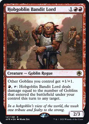 Hobgoblin Bandit Lord - afr Spoiler