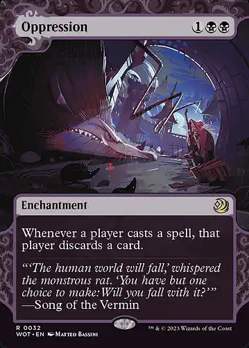Oppression - wot Spoiler