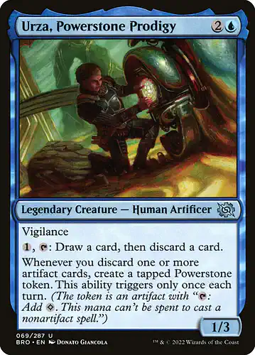 Urza, Powerstone Prodigy - bro Spoiler
