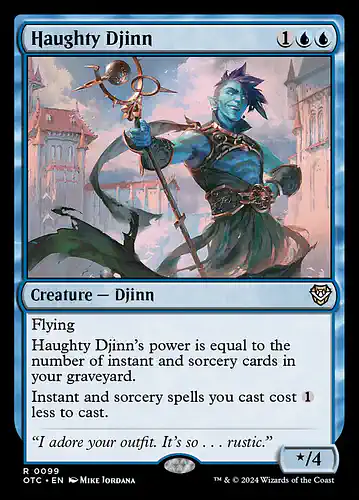 Haughty Djinn - otc Spoiler