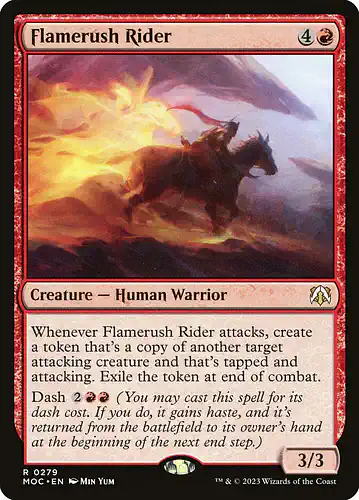 Flamerush Rider - moc Spoiler