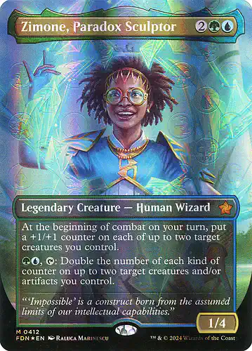 Zimone, Paradox Sculptor - fdn Spoiler