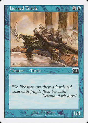 Horned Turtle - 6ed Spoiler