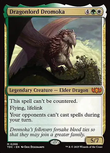 Dragonlord Dromoka - tdc Spoiler