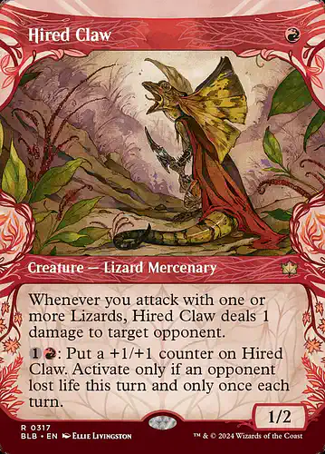 Hired Claw - blb Spoiler