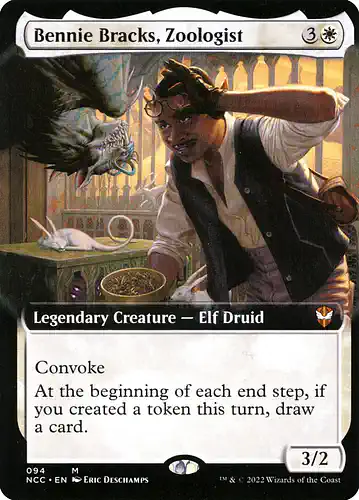 Bennie Bracks, Zoologist - ncc Spoiler