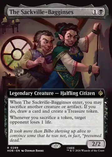 The Sackville-Bagginses - hob Spoiler