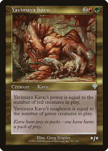 Yavimaya Kavu - inv Spoiler