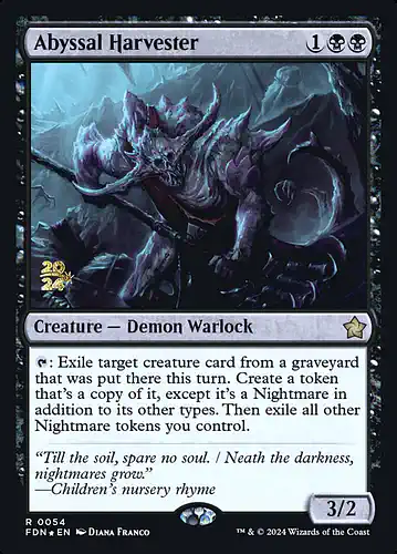 Abyssal Harvester - fdn Spoiler
