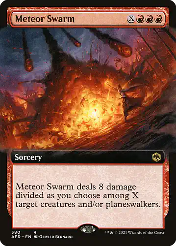 Meteor Swarm - afr Spoiler