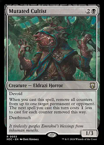 Mutated Cultist - m3c Spoiler