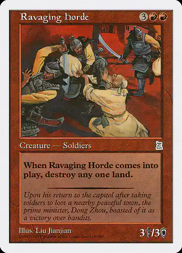 Ravaging Horde - ptk Spoiler