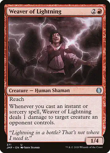 Weaver of Lightning - jmp Spoiler