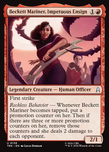 Beckett Mariner, Impetuous Ensign - trk Spoiler