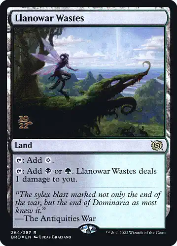 Llanowar Wastes - bro Spoiler