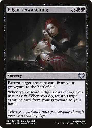 Edgar's Awakening - vow Spoiler