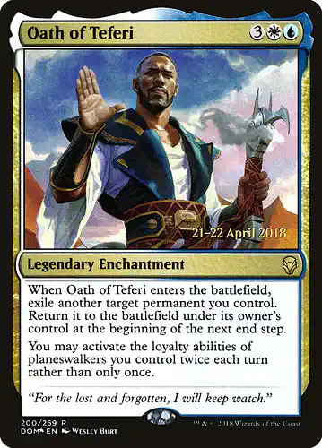 Oath of Teferi - dom Spoiler