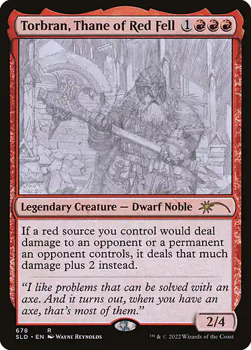 Torbran, Thane of Red Fell - sld Spoiler