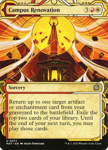 Campus Renovation - mat Spoiler