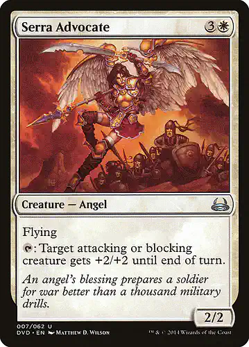 Serra Advocate - dvd Spoiler