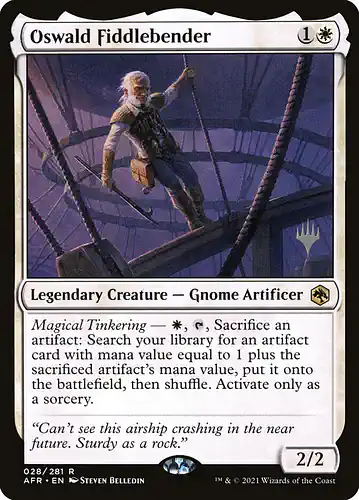 Oswald Fiddlebender - afr Spoiler