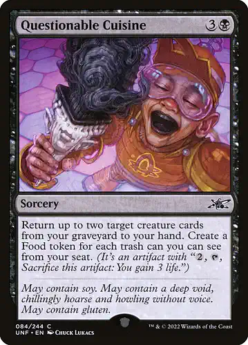 Questionable Cuisine - unf Spoiler