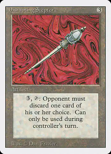 Disrupting Scepter - 3ed Spoiler