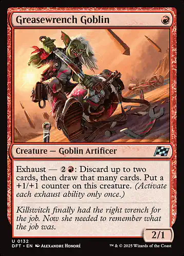 Greasewrench Goblin - dft Spoiler