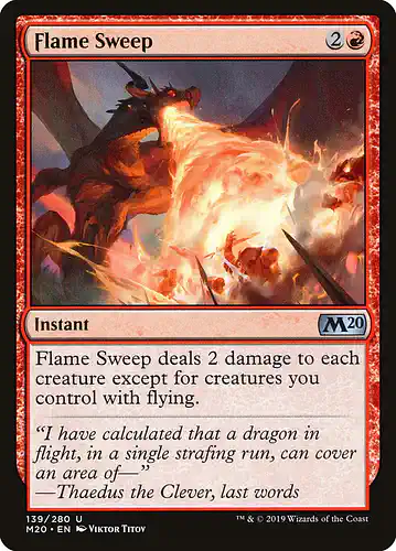 Flame Sweep - m20 Spoiler