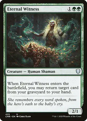 Eternal Witness - cmr Spoiler