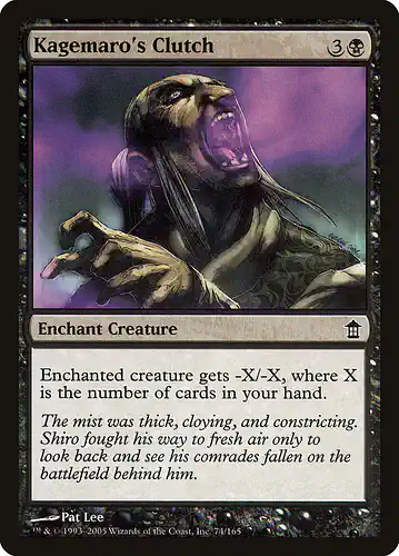 Kagemaro's Clutch - sok Spoiler