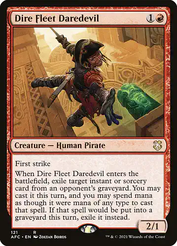 Dire Fleet Daredevil - afc Spoiler