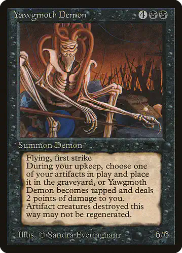 Yawgmoth Demon - atq Spoiler