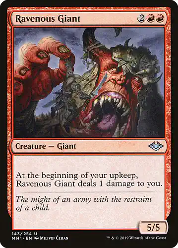 Ravenous Giant - mh1 Spoiler