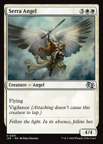 Serra Angel - j25 Spoiler