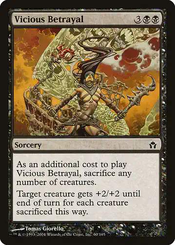 Vicious Betrayal - 5dn Spoiler