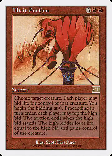 Illicit Auction - 6ed Spoiler