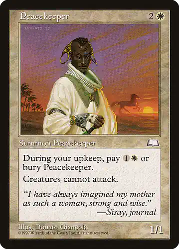 Peacekeeper - wth Spoiler