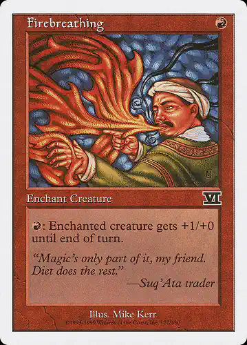 Firebreathing - 6ed Spoiler