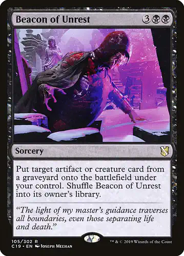 Beacon of Unrest - c19 Spoiler