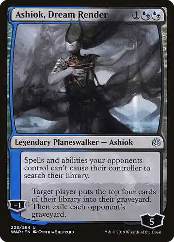 Ashiok, Dream Render - war Spoiler