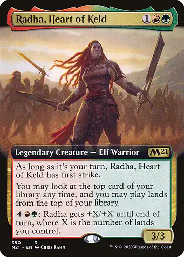 Radha, Heart of Keld - m21 Spoiler