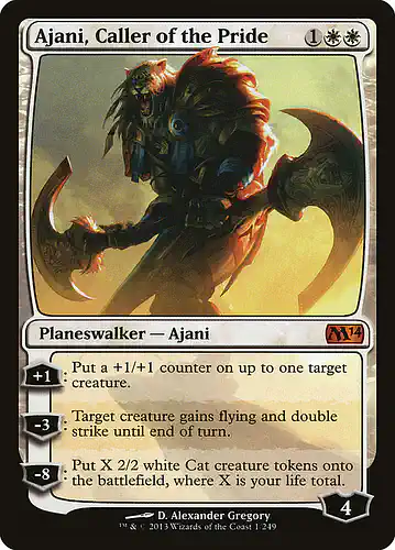 Ajani, Caller of the Pride - m14 Spoiler