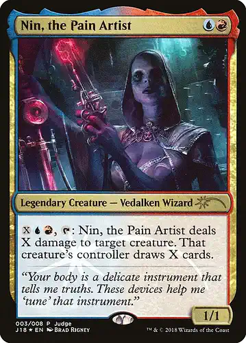 Nin, the Pain Artist - j18 Spoiler